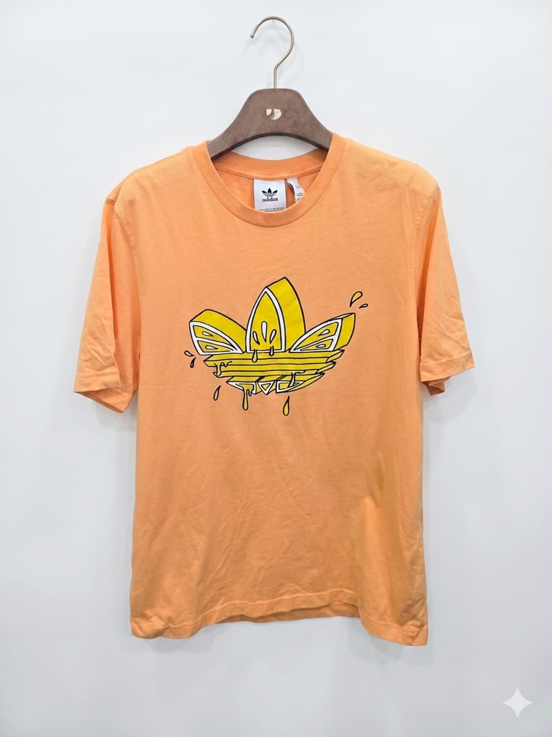 L,100 )) adidas 아디다스 반팔티셔츠! 레몬 디자인~ 상품이미지1