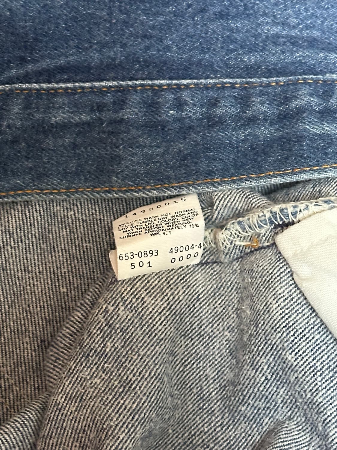 90s 501xx 34x34 상품이미지5