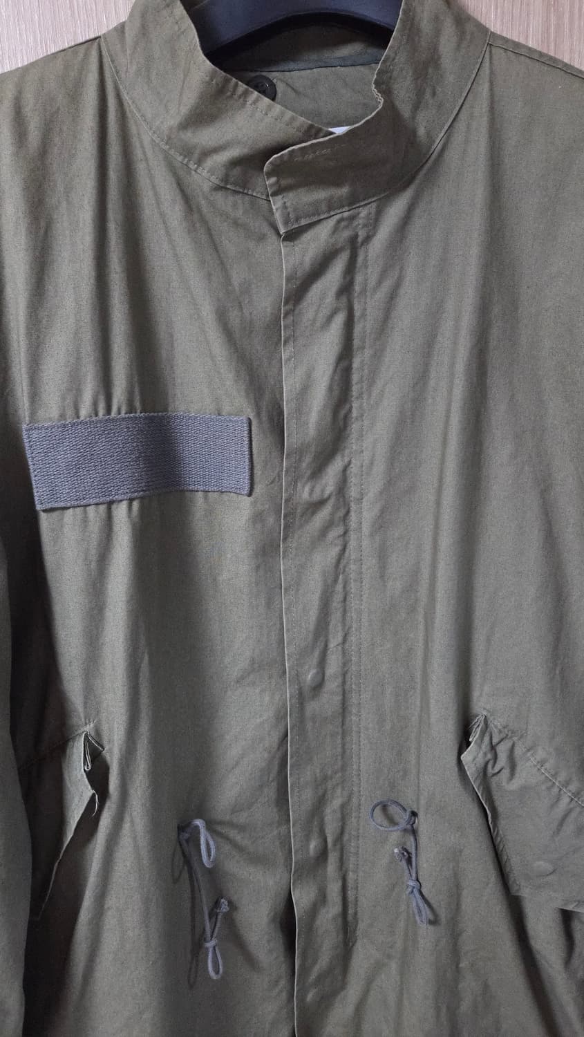 (착샷) 비컴 Become m65 피쉬테일 개파카 야상 상품이미지2