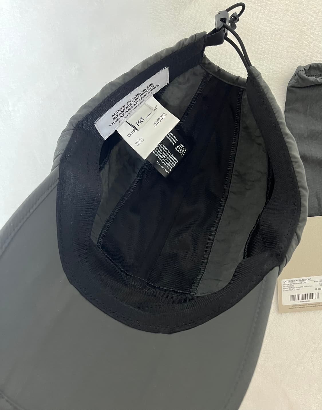 PRT x 월스와일 무브먼트 레이어드 패커블 캡 상품이미지4