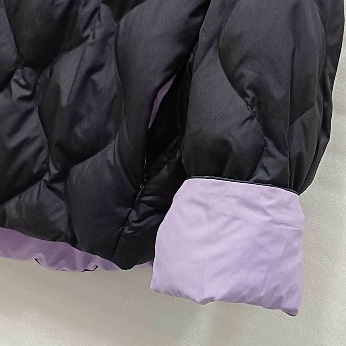 한섬 톰그레이하운드 구스 다운 숏 패딩 여성 오버 M L 사랑봉봉 상품이미지6