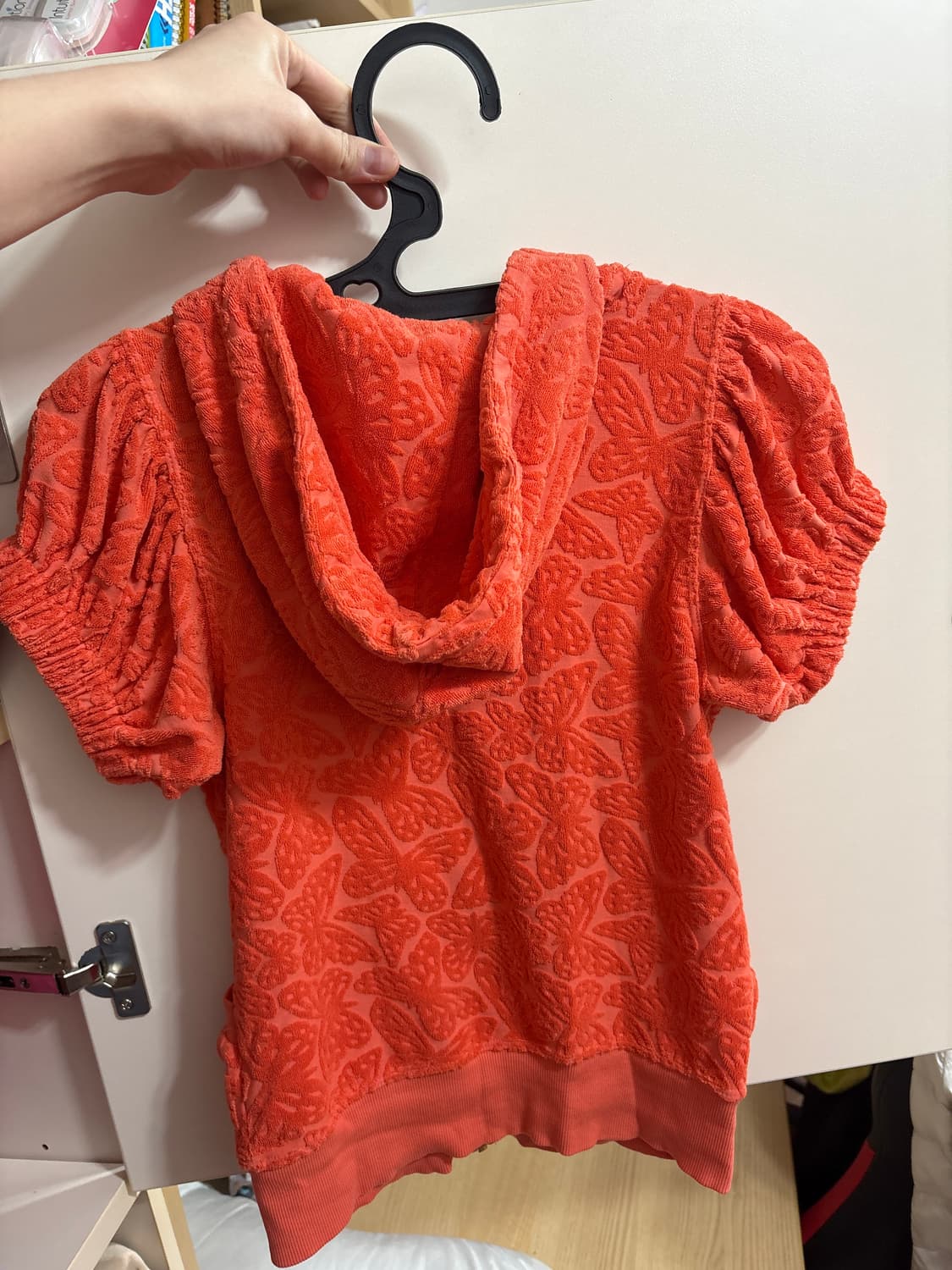 Juicy Couture 오렌지 엠보싱 후드집업 상품이미지2