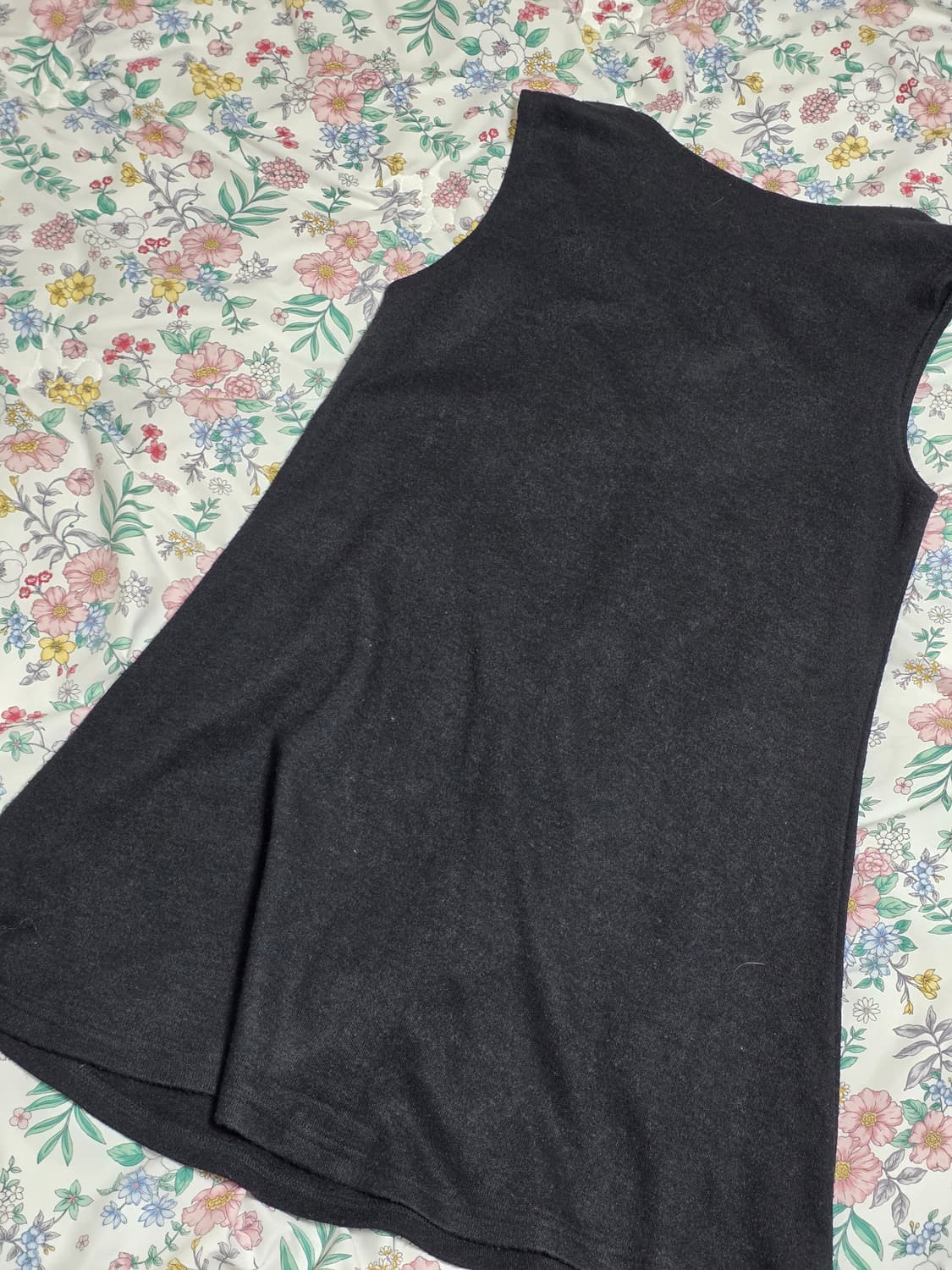 **서비스 빈티지)블랙 골드비즈 슬리브리스 고딕갸루 레이어드원피스 상품이미지3