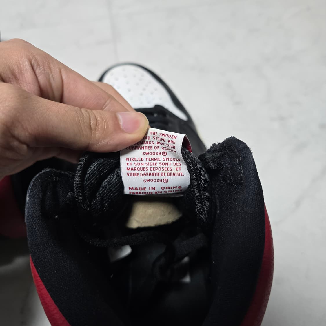 나이키 에어조던1 하이 짐레드 285 상품이미지7