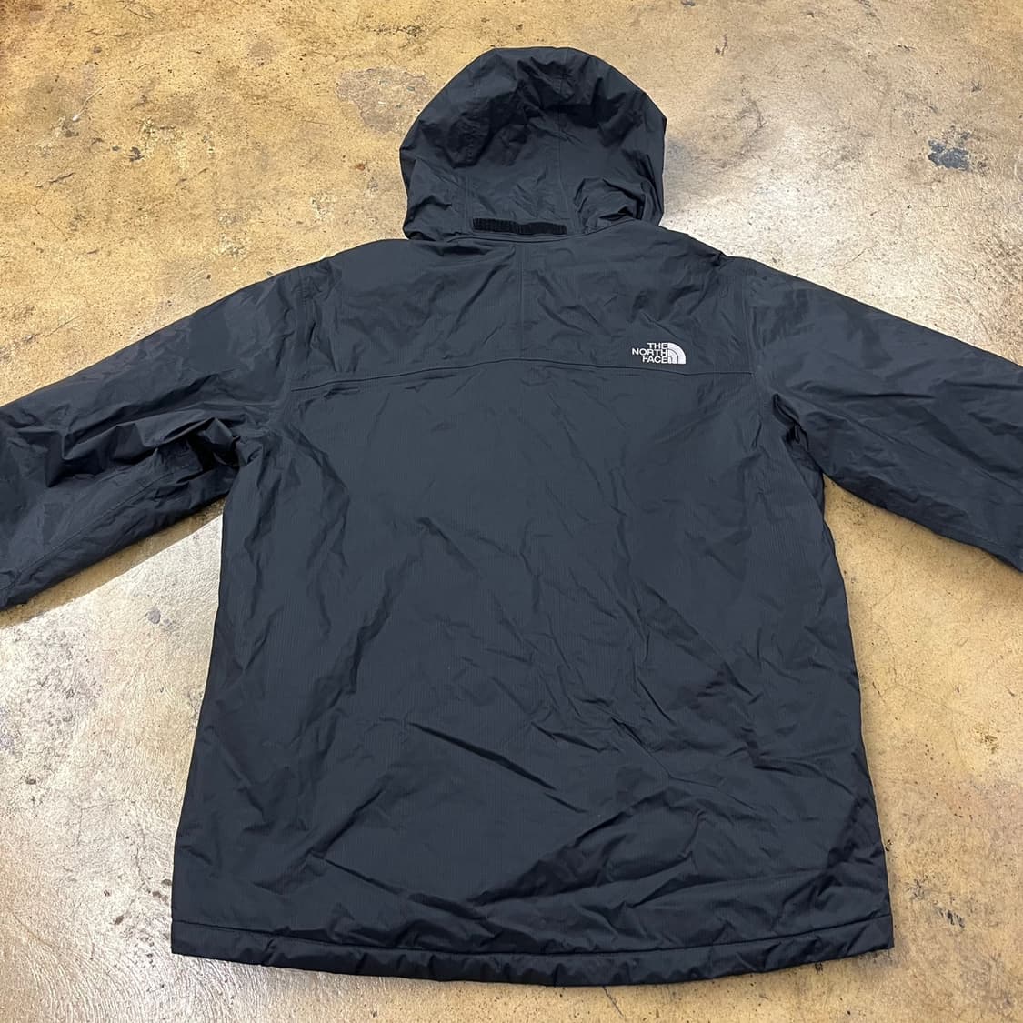 [정품/M] 노스페이스 블랙 바람막이 후드 자켓 b8 상품이미지4