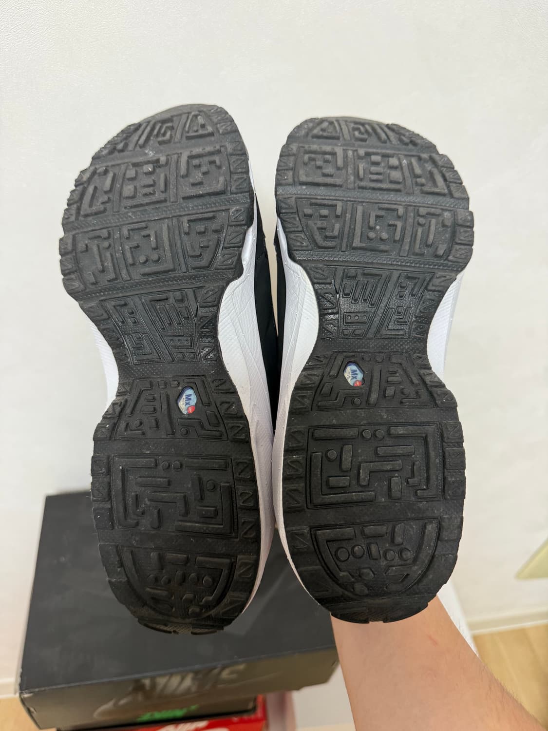 나이키x꼼데가르송 플러스 에어맥스 선더sp 화이트블랙 상품이미지6
