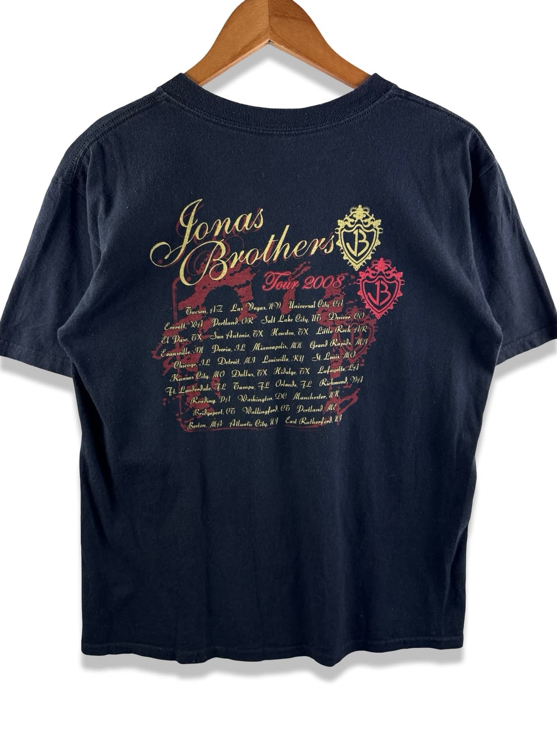  Jonas Brothers 2008 투어 티셔츠3220 상품이미지2