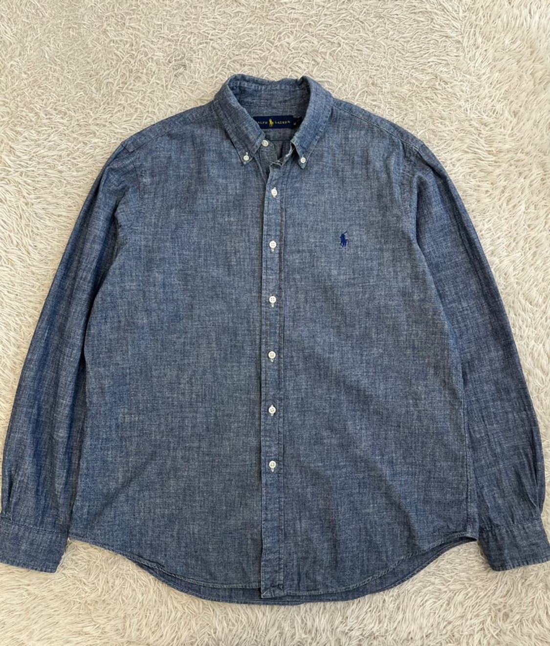 폴로 랄프 로렌 샴브레이 데님 셔츠/#3286 상품이미지1