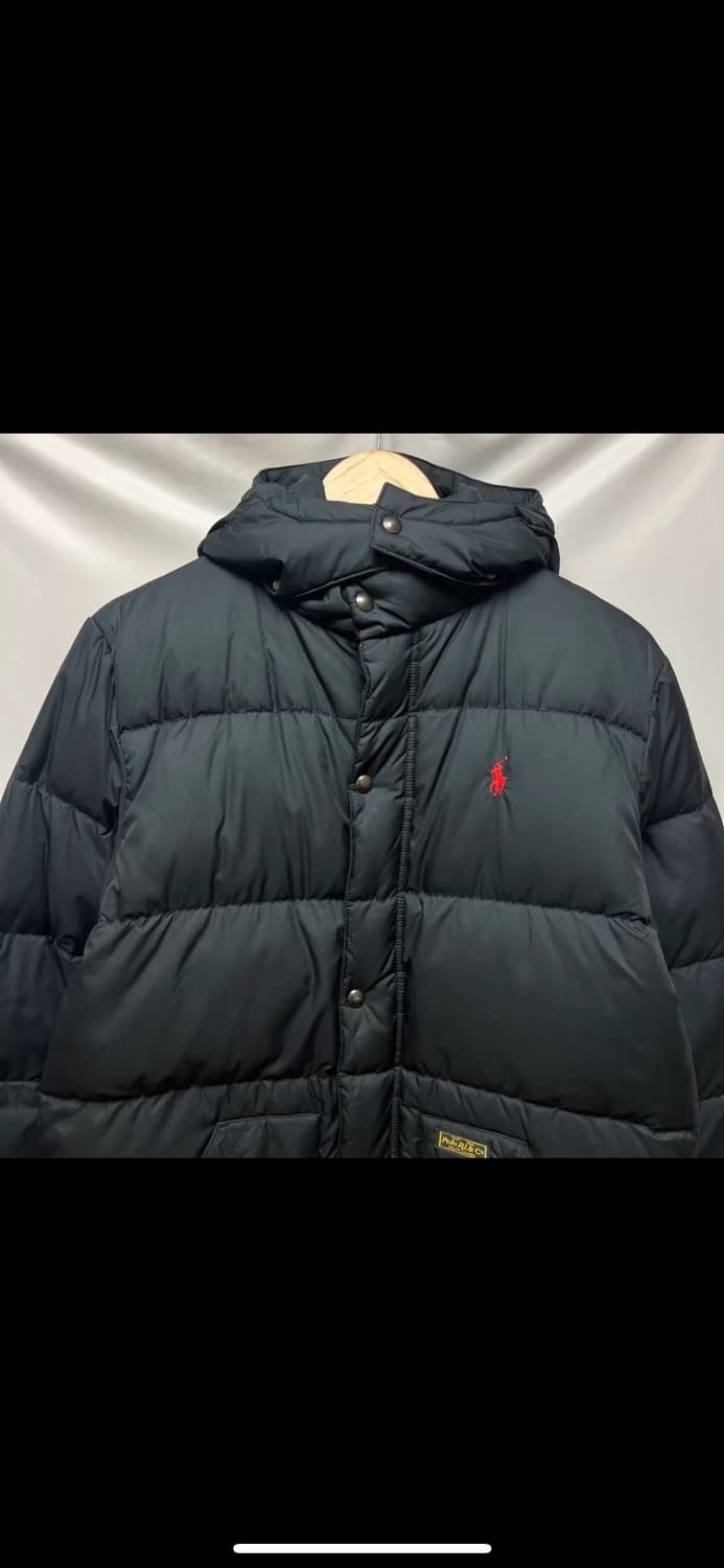 [정품/M~L] 폴로 랄프로렌 덕다운 블랙 푸퍼 패딩 상품이미지2