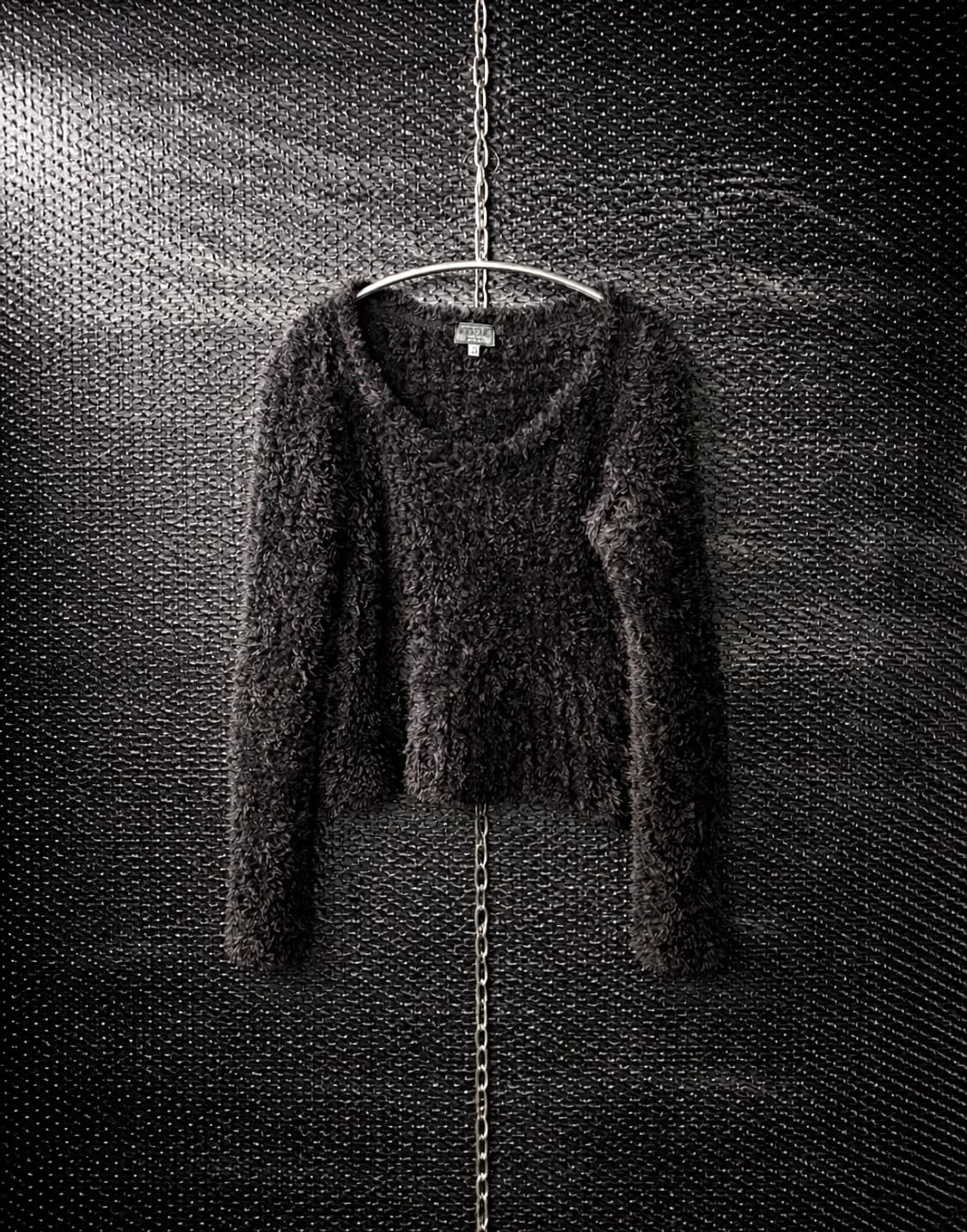 베르사체 모헤어 크롭니트 상품이미지1