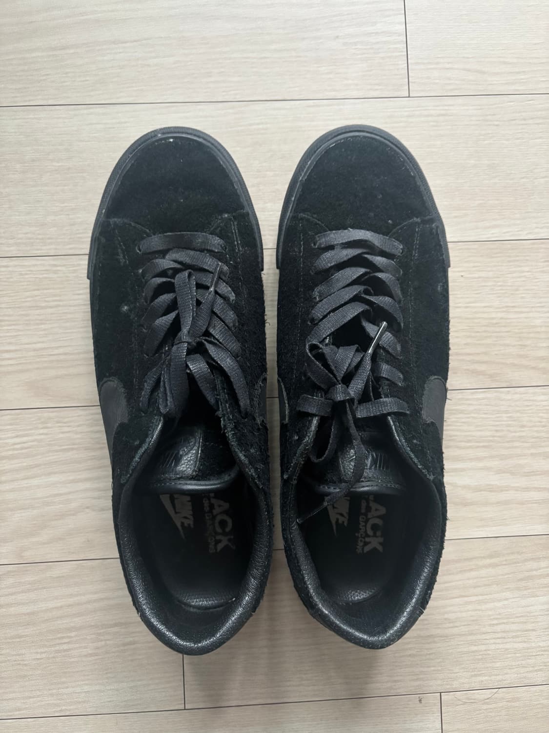 나이키 x 꼼데가르송 스웨이드 블레이저 로우  상품이미지2