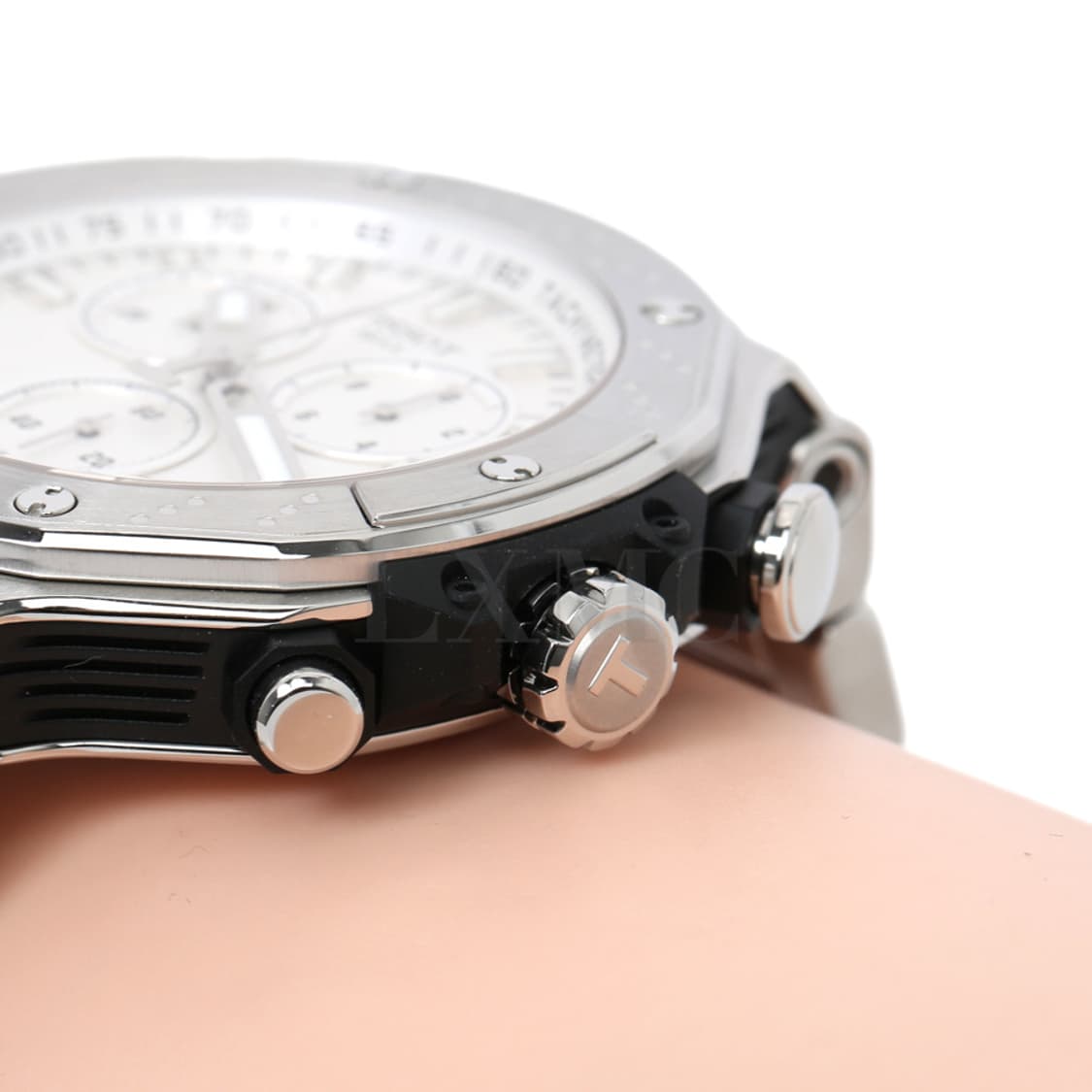 티쏘 T-레이스 크로노그래프 워치 스틸시계 T141.417.11.031. 상품이미지8