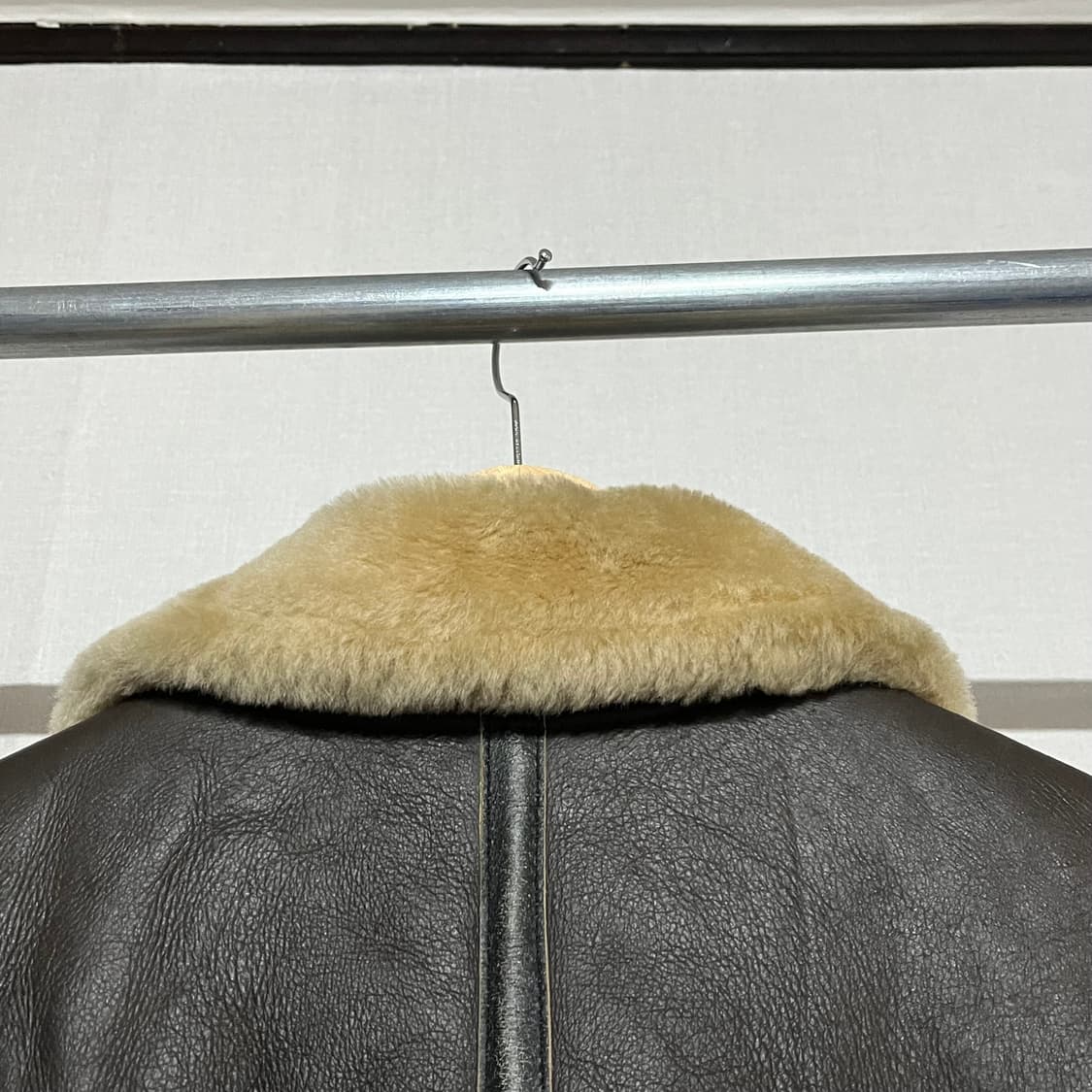 리바이스 미공군 B3 무스탕 가죽 자켓 L 상품이미지5