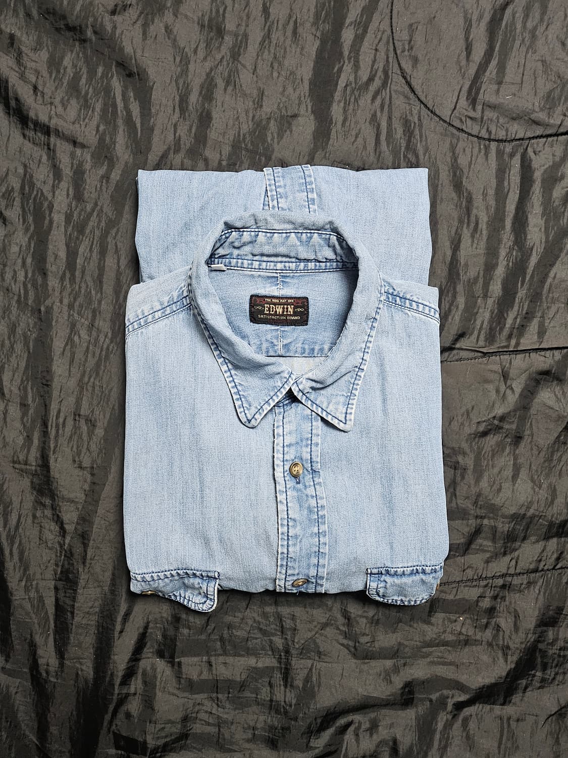 Edwin 연청 데님 셔츠 L 상품이미지1
