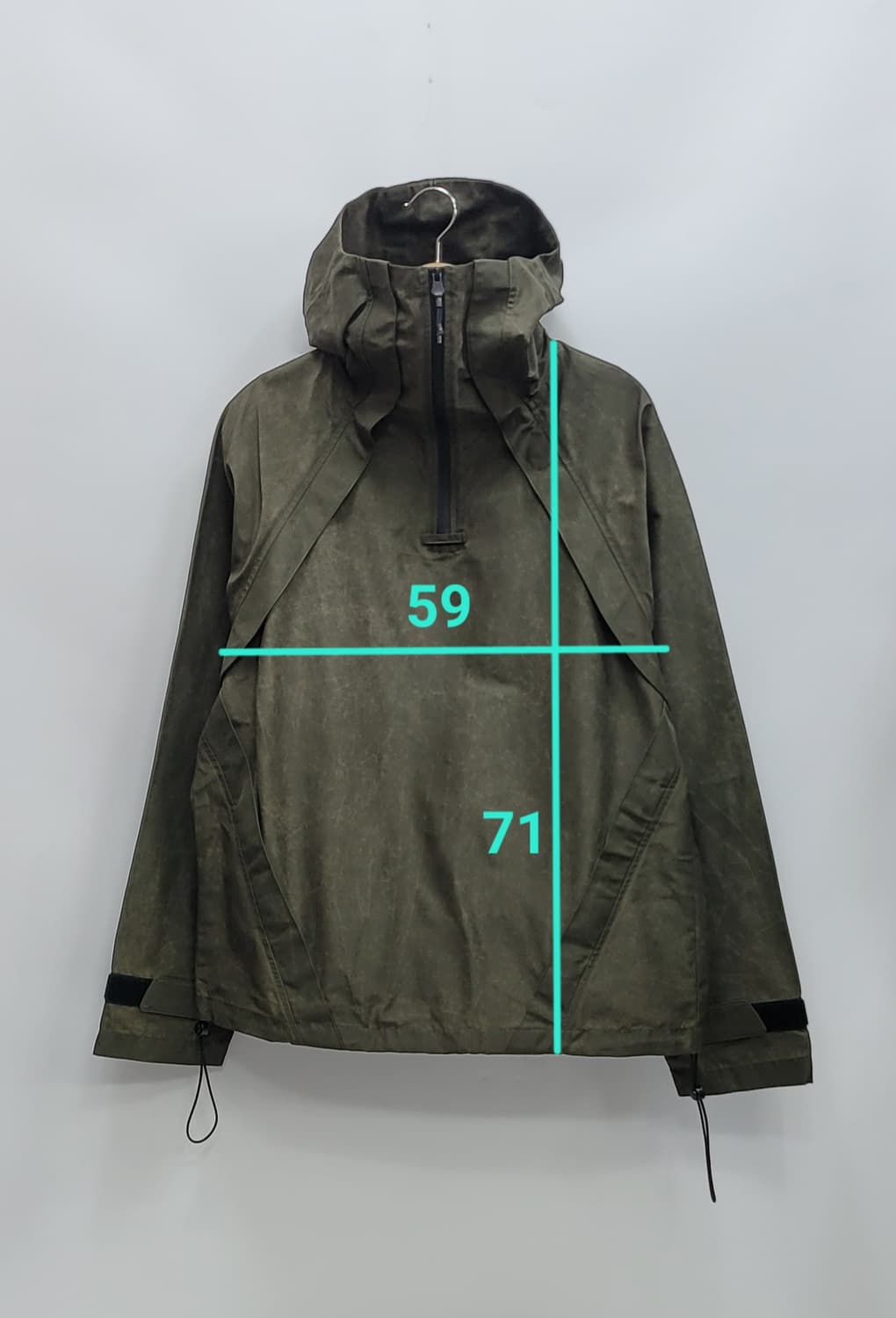 WORK WEAR  워크웨어 후드 아노락 / 남 L 빈티지 그린
 상품이미지10