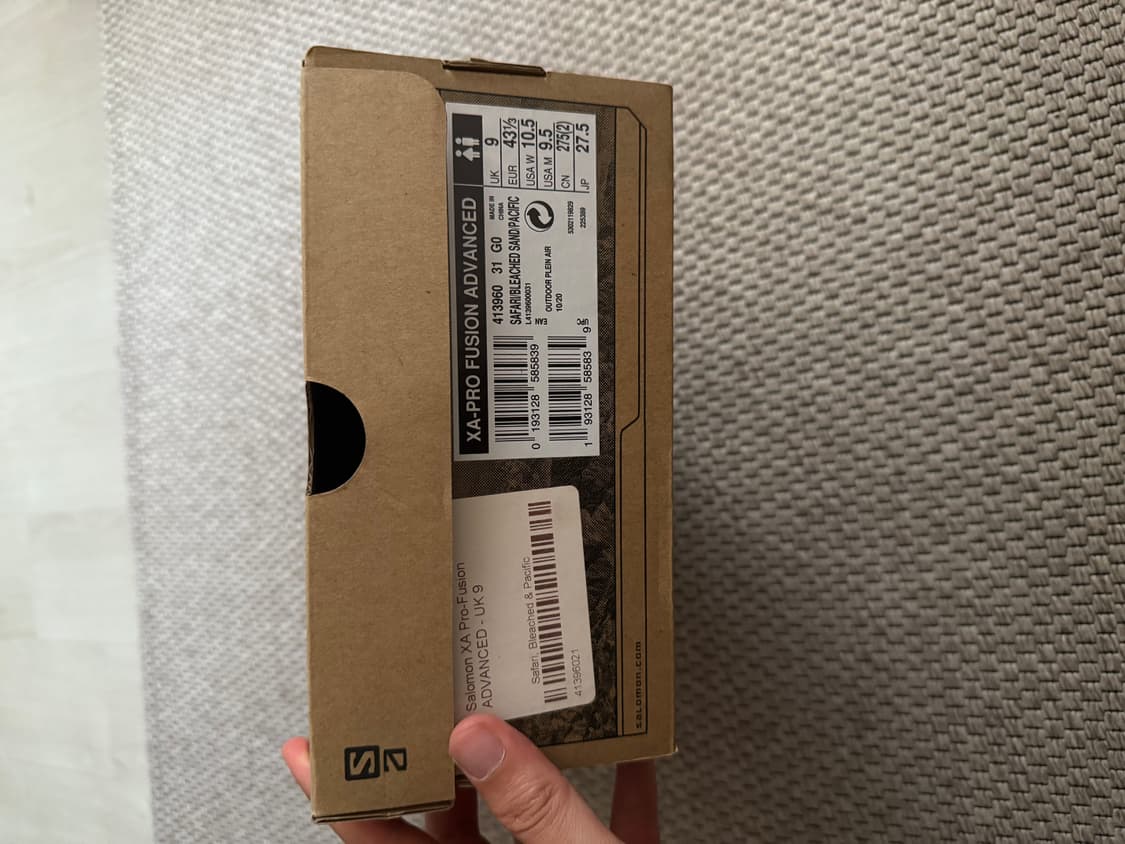 살로몬 xa 퓨전 275 (김원중 착용) 상품이미지7