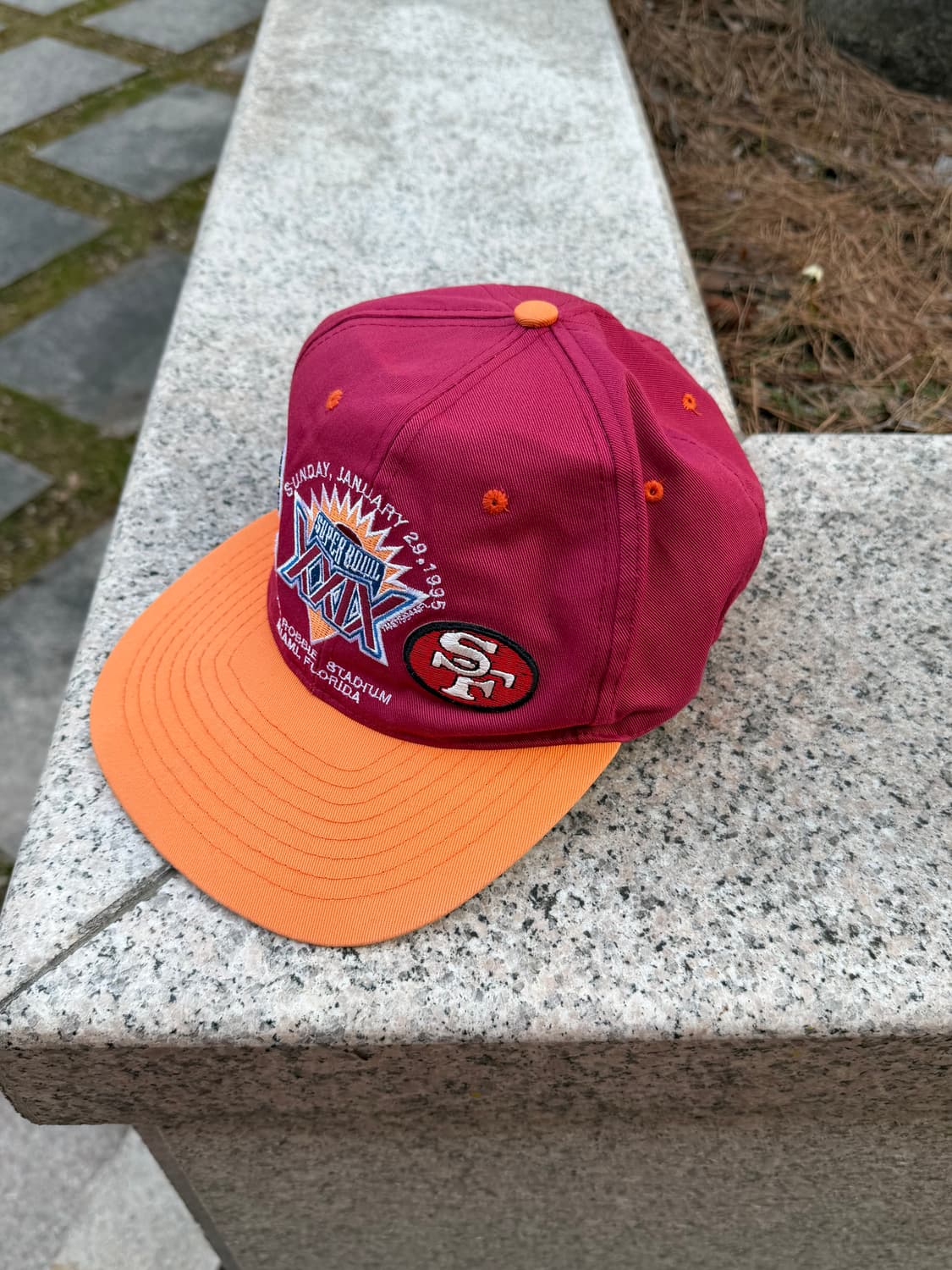 90s New Era 뉴에라 NFL 1995 슈퍼볼 수베니어 캡 상품이미지2