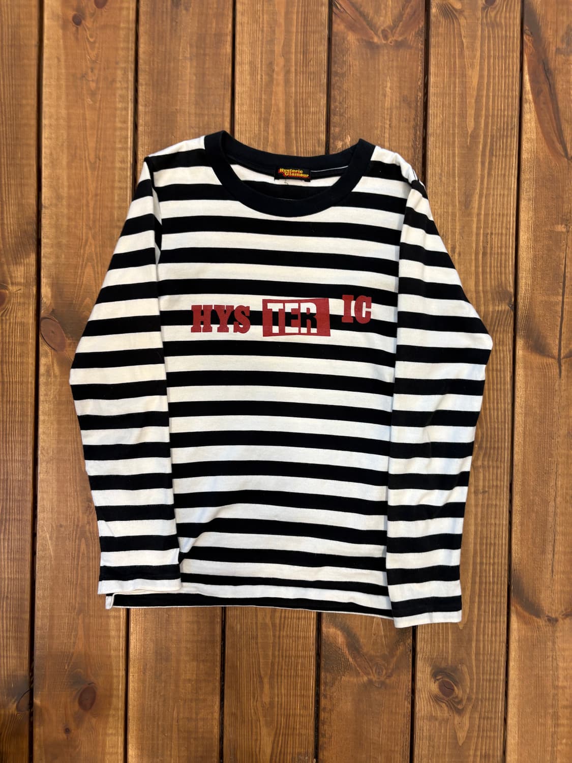 히스테릭글래머 단가라 롱슬리브 상품이미지5