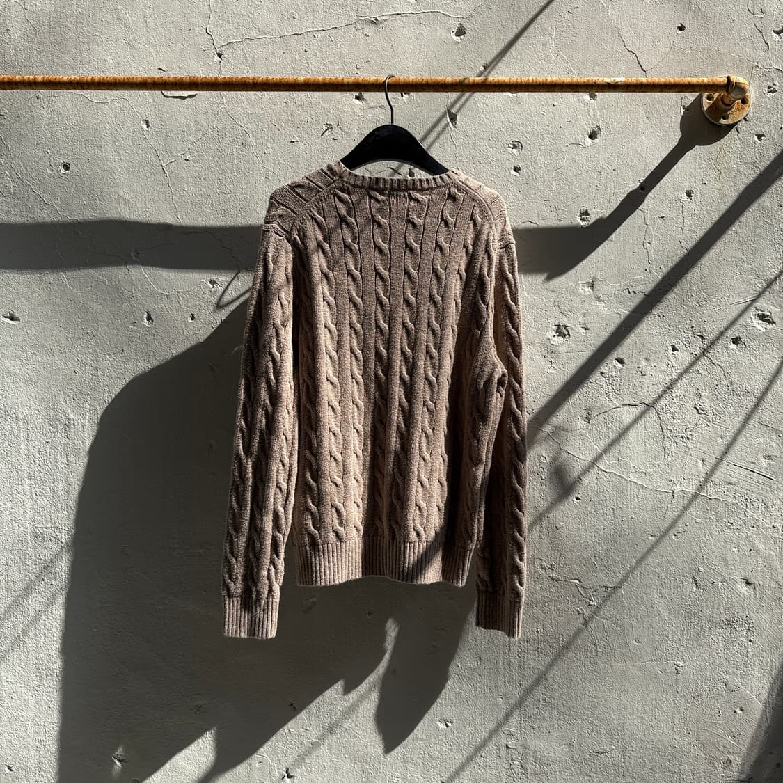 폴로 꽈배기 코튼니트 상품이미지2