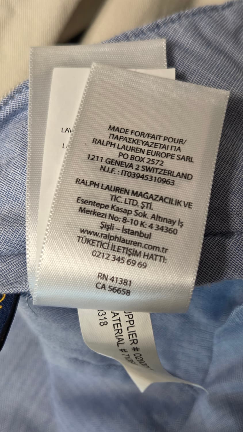 폴로 랄프로렌 스트레치 슬림 핏 33 상품이미지7