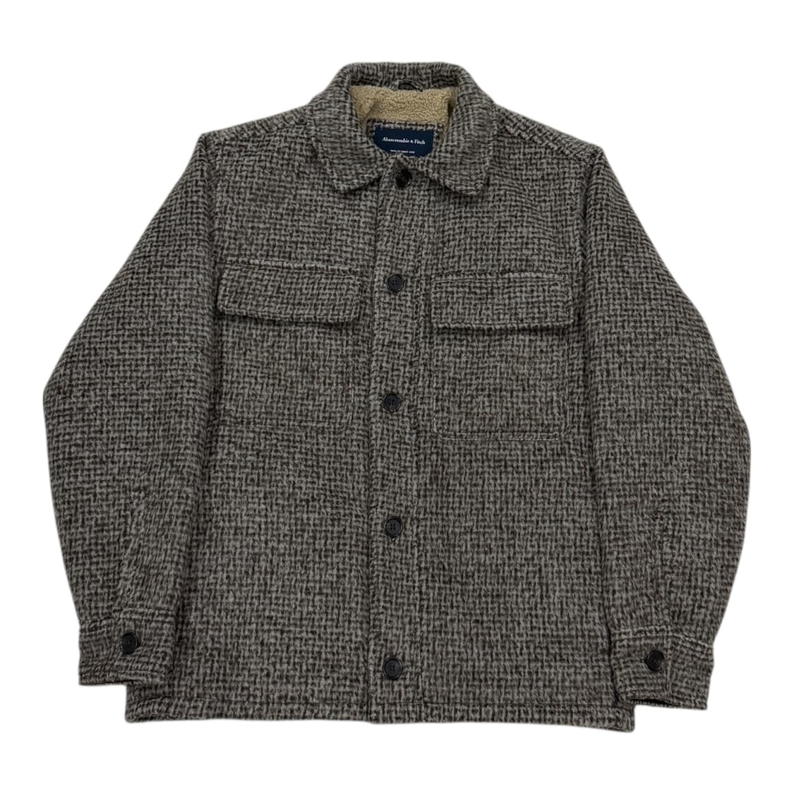 아베크롬비 빈티지 체크 쉐르파 자켓 XS 상품이미지1