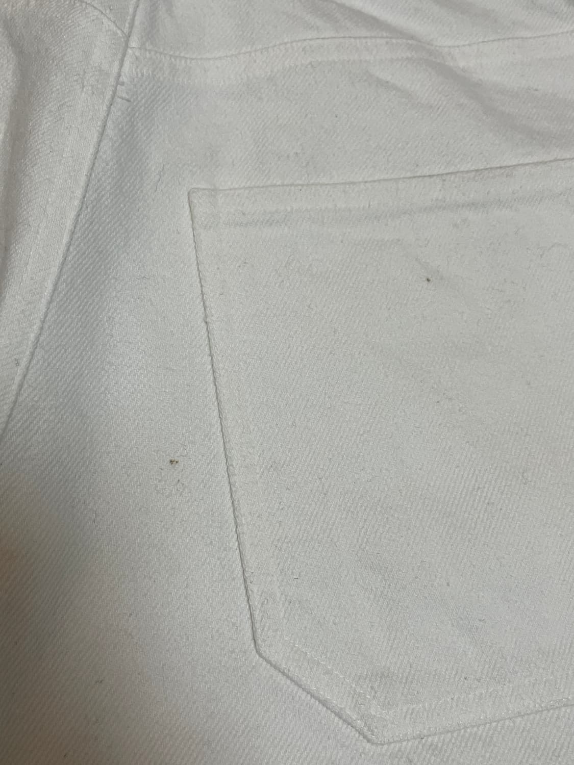 STU 와이드 코튼 팬츠 크림 S 상품이미지5