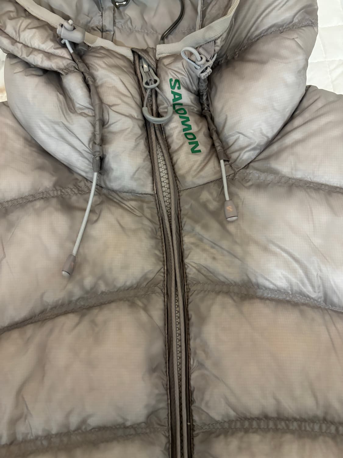 살로몬 UNI 크로스 인슐레이션 자켓 라이트 그레이 상품이미지6