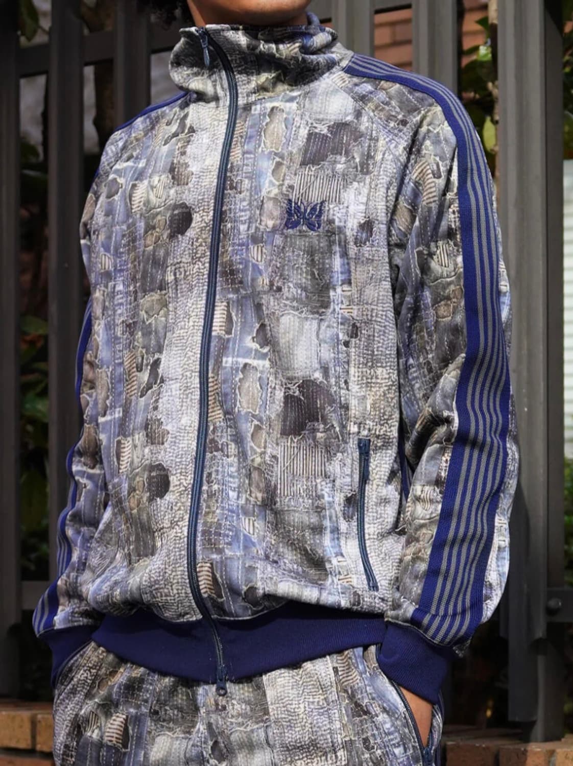 니들스 트랙 자켓 프린트 상품이미지2