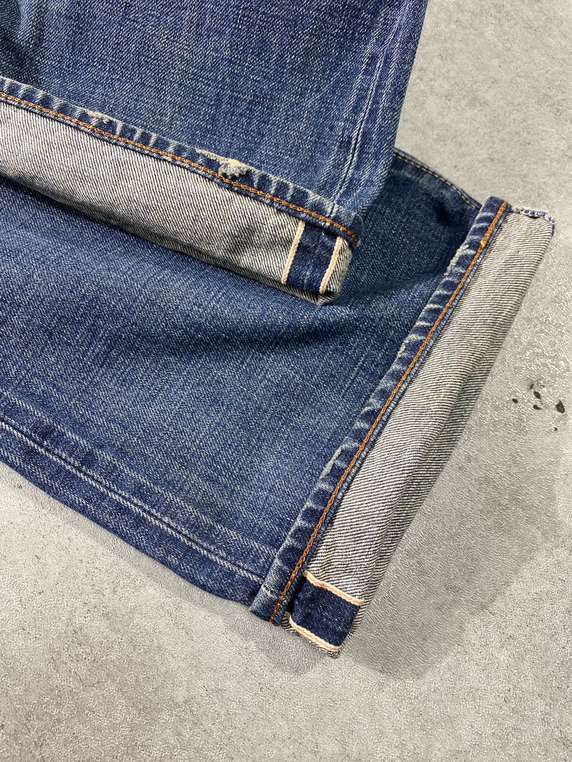 [36] Edwin 에드윈 루즈핏 셀비지 데님팬츠 상품이미지4