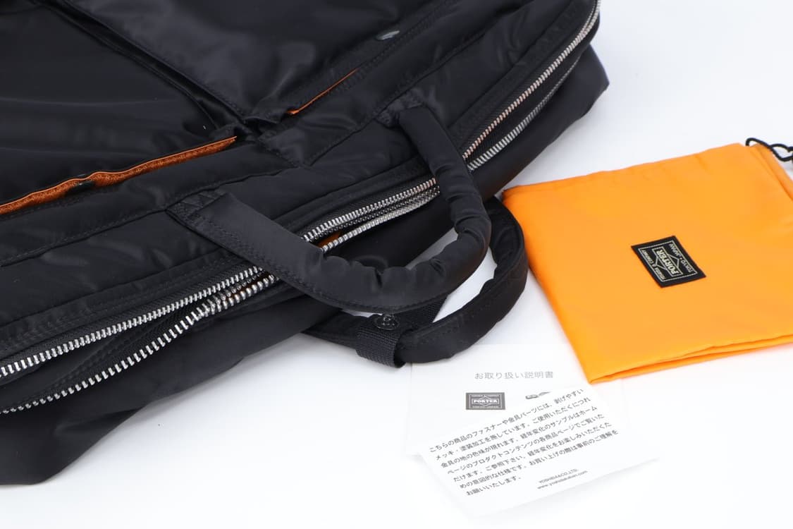 포터 탱커 3WAY 브리프케이스 크로스백 블랙 상품이미지9