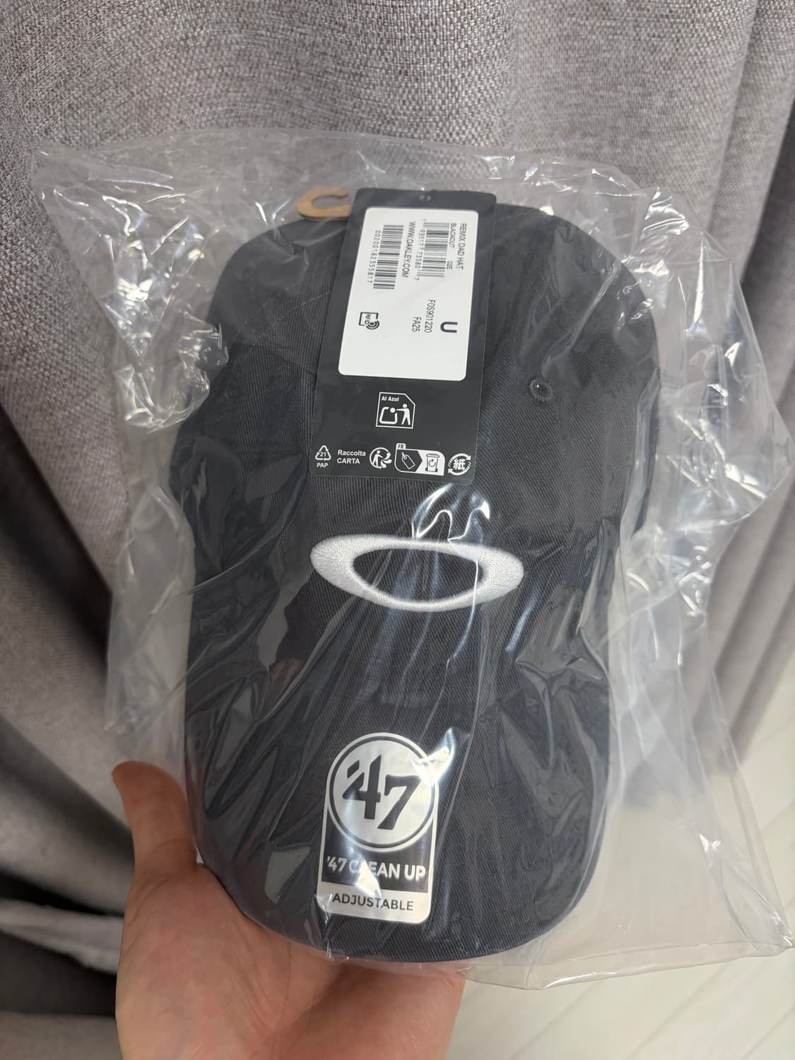 오클리 리믹스 대드 햇 블랙아웃  상품이미지1