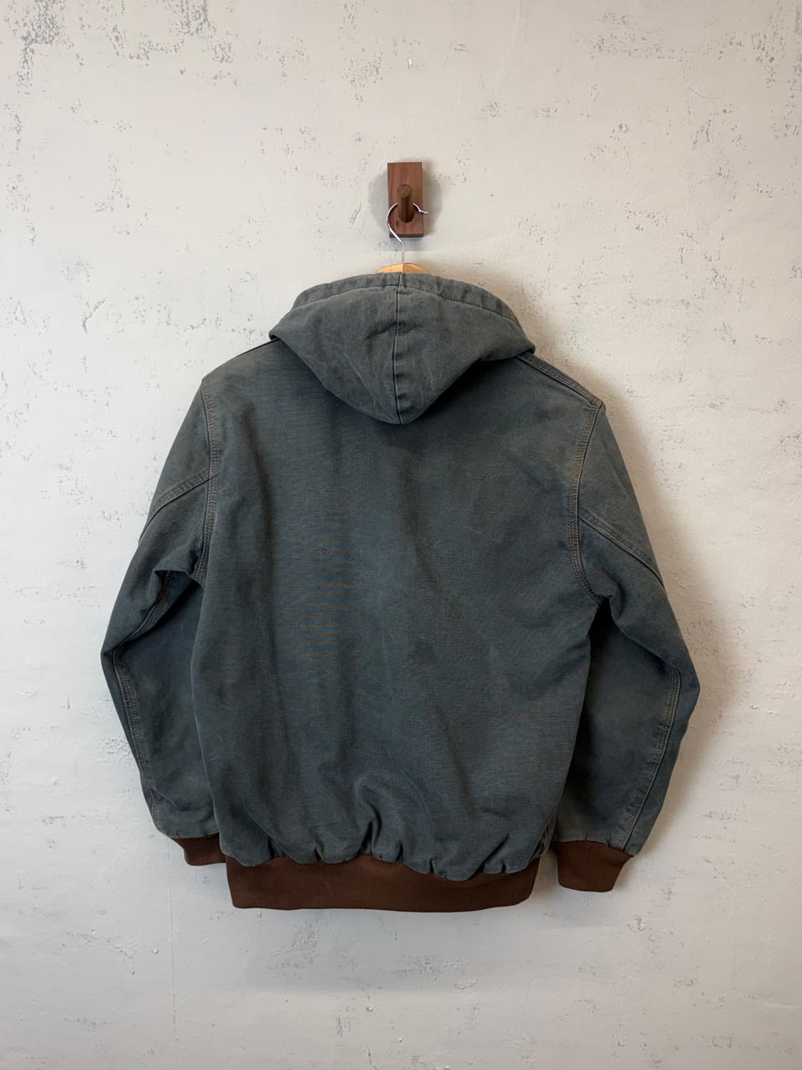 칼하트 og 덕액티브 후드 자켓 그린 상품이미지2