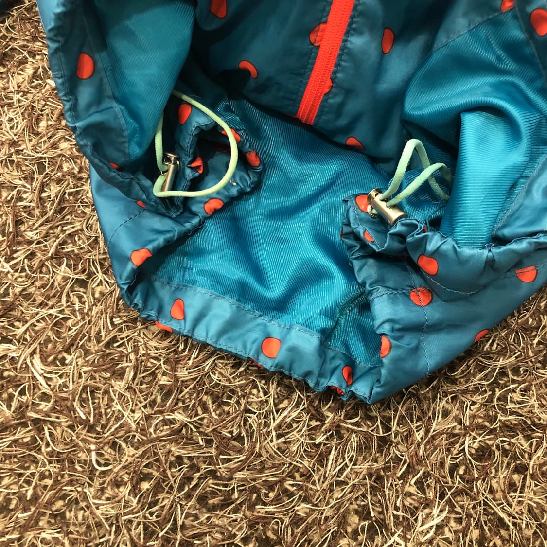 그린조이 땡땡이 도트 바라막이 자켓 상품이미지2