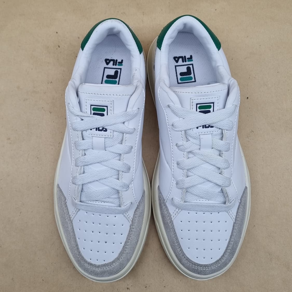 휠라 화이트  그린 여성운동화235  상품이미지2