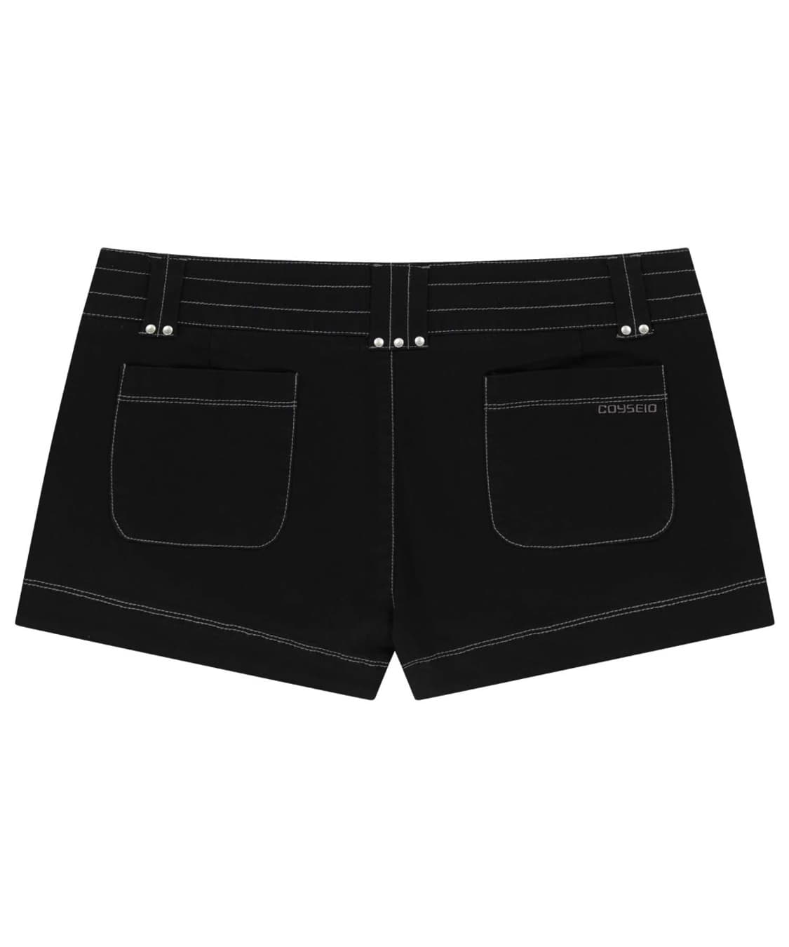코이세이오 스터드 쇼츠 반바지 블랙 상품이미지2