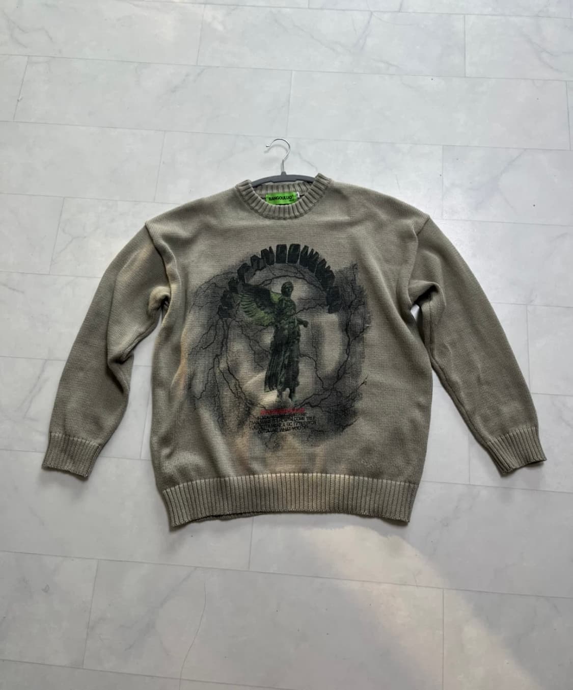 프린팅 니트 M 상품이미지1