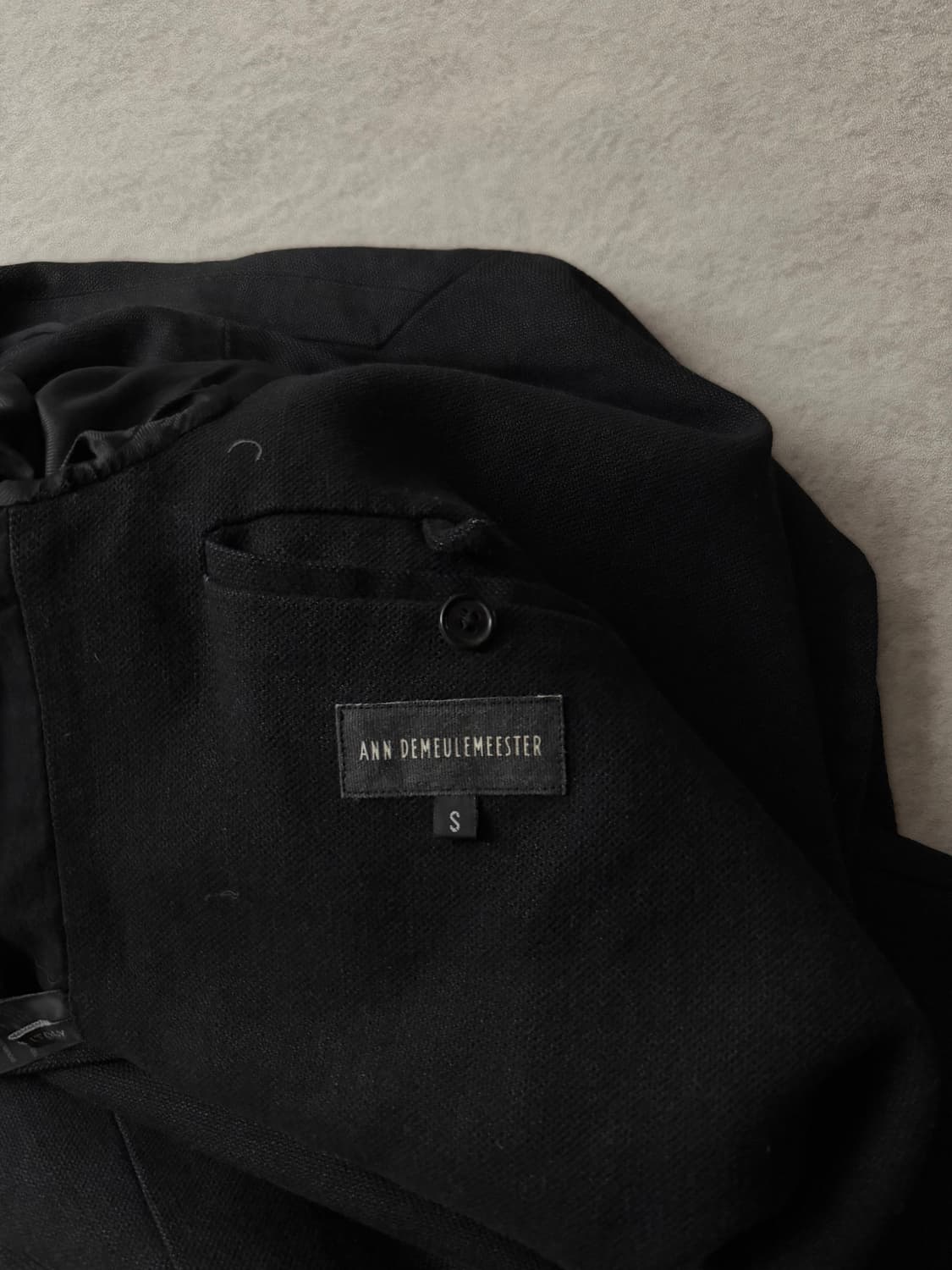 앤드뮐미스터 비대칭 더블브레스트코트 상품이미지9