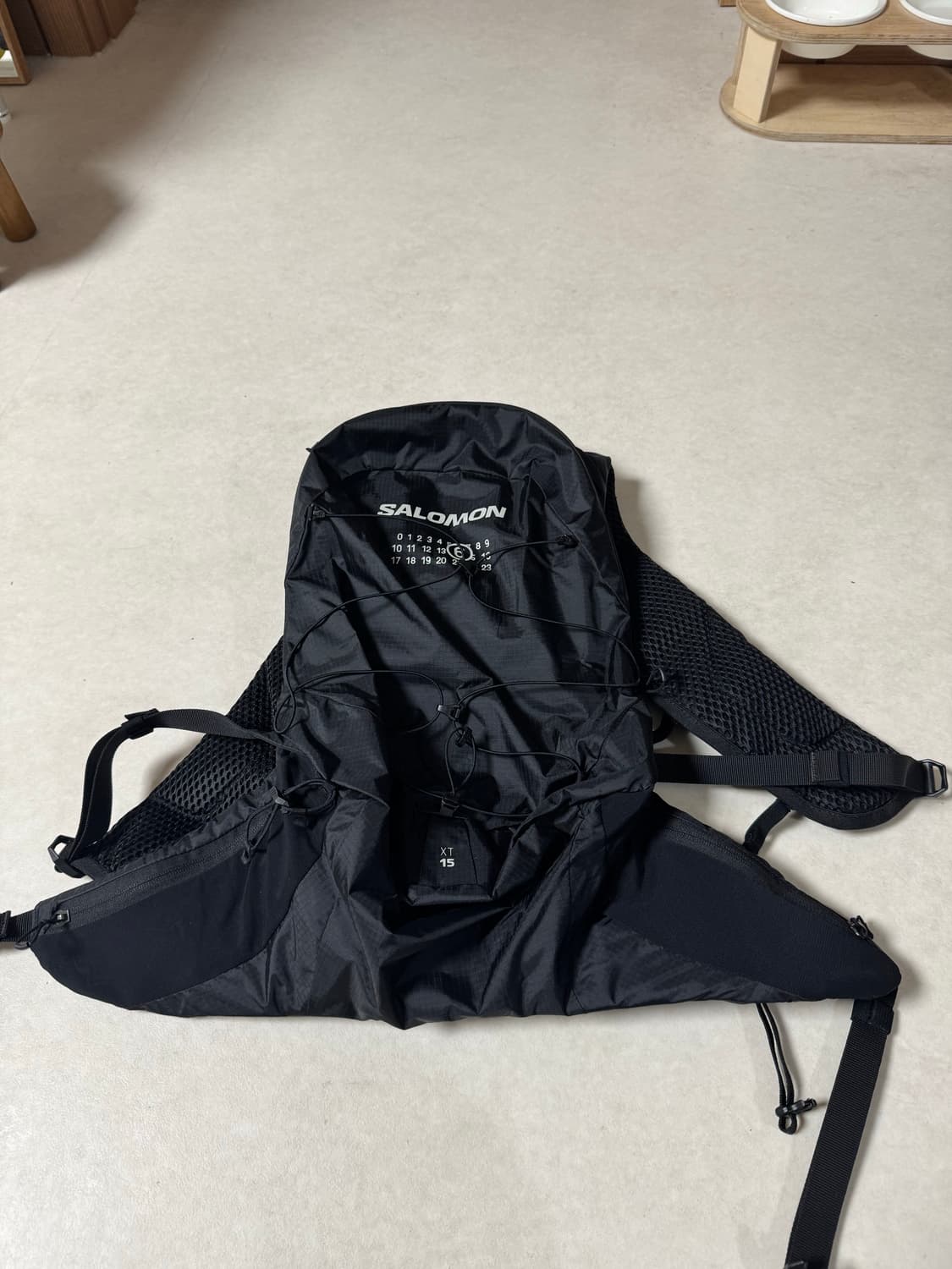 살로몬 x MM6 메종마르지엘라 XT-15 블랙 상품이미지1