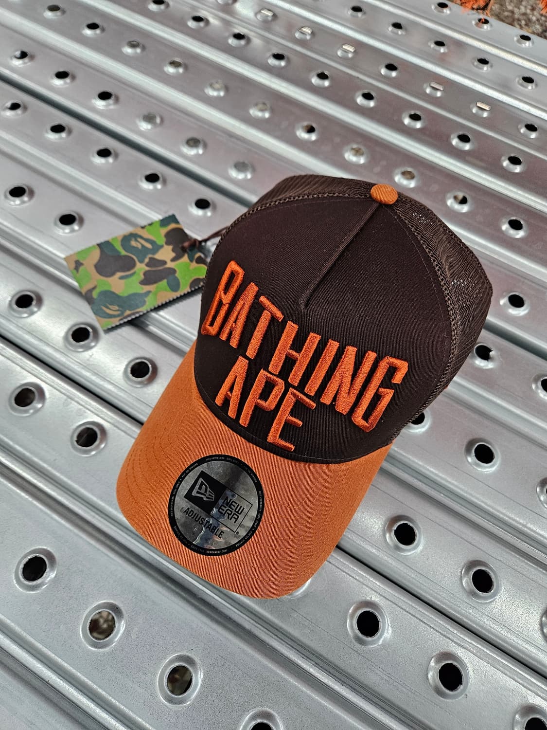 [베이프] nyc logo new era 9forty cap 모자 상품이미지10