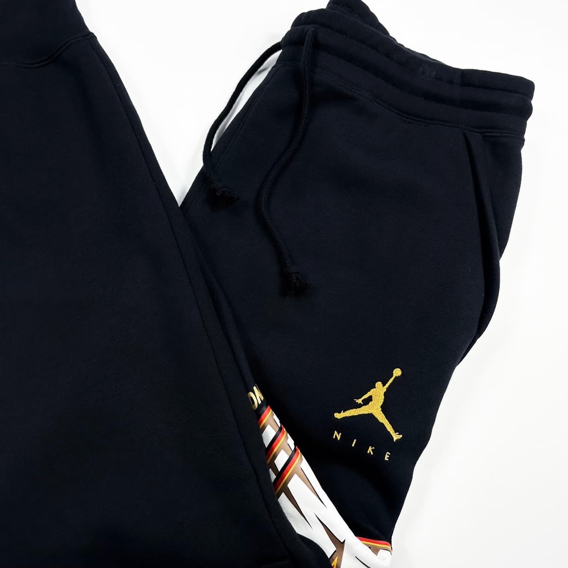 조던 나이키 점프맨 NBA 월드챔피언 블랙 조거팬츠 (XL) 상품이미지1