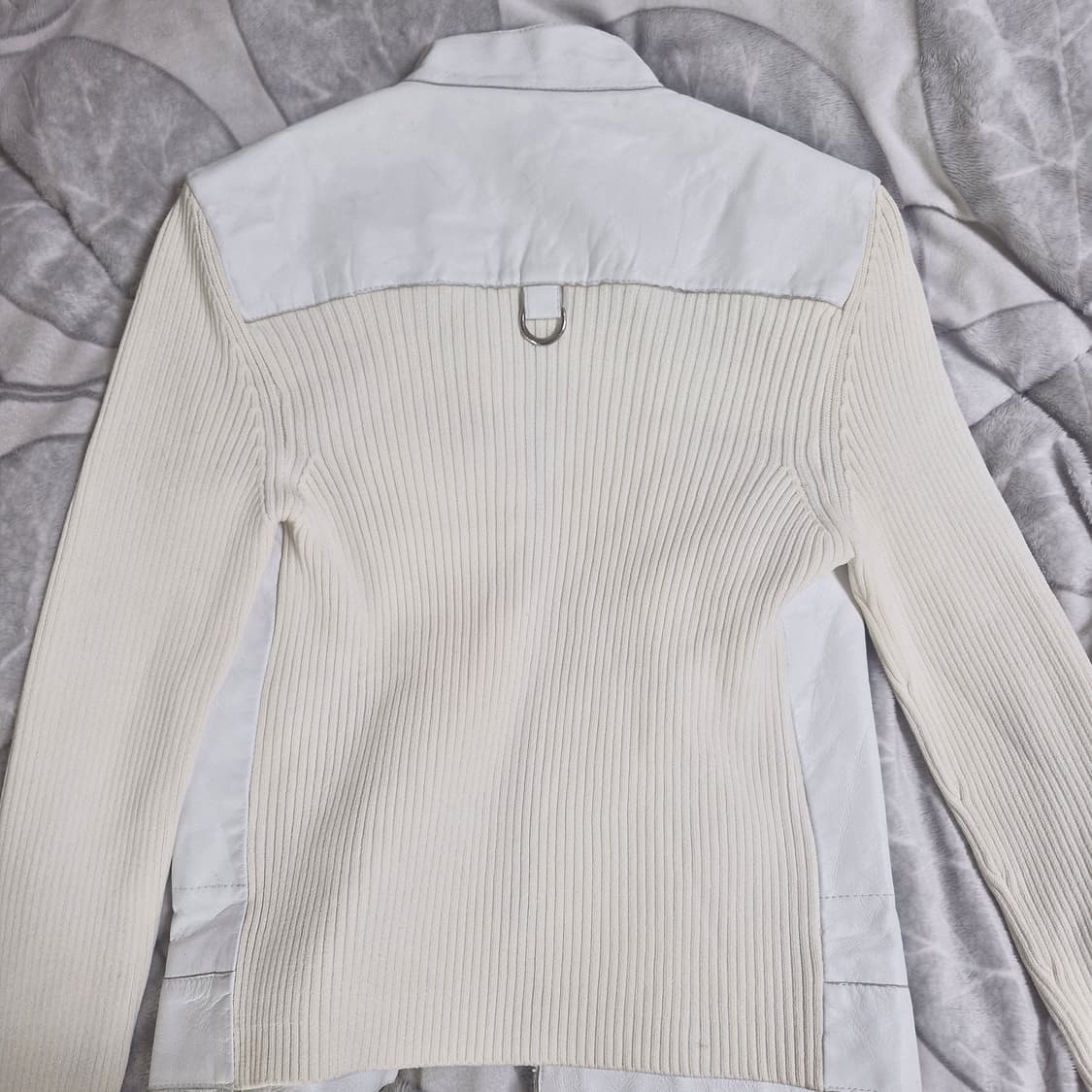 Marella 마렐라 화이트 레더 자켓 상품이미지3