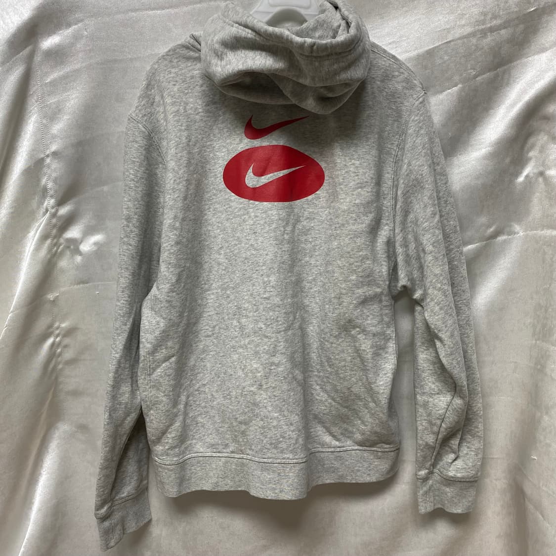 나이키 스우시 후드집업 그레이 XL 상품이미지3