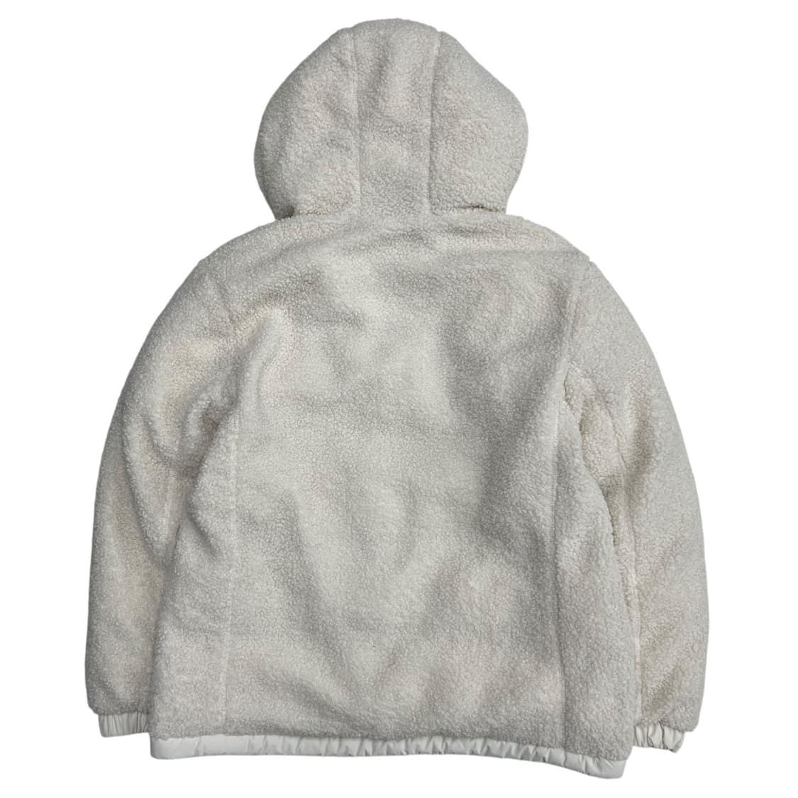 몽벨 아이보리 뽀글이 리버시블 패딩 L 상품이미지4