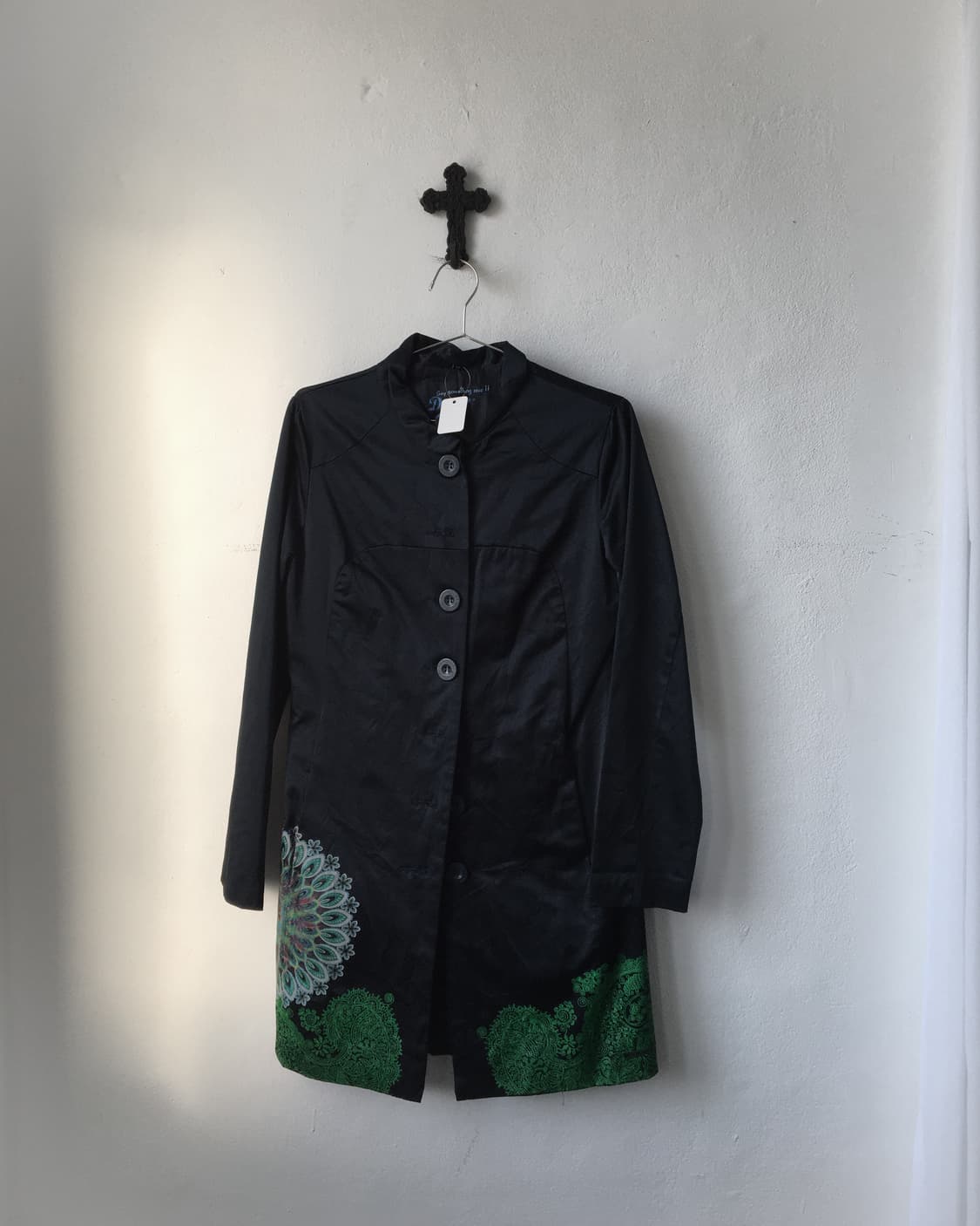 Desigual printing glossy coat 상품이미지2
