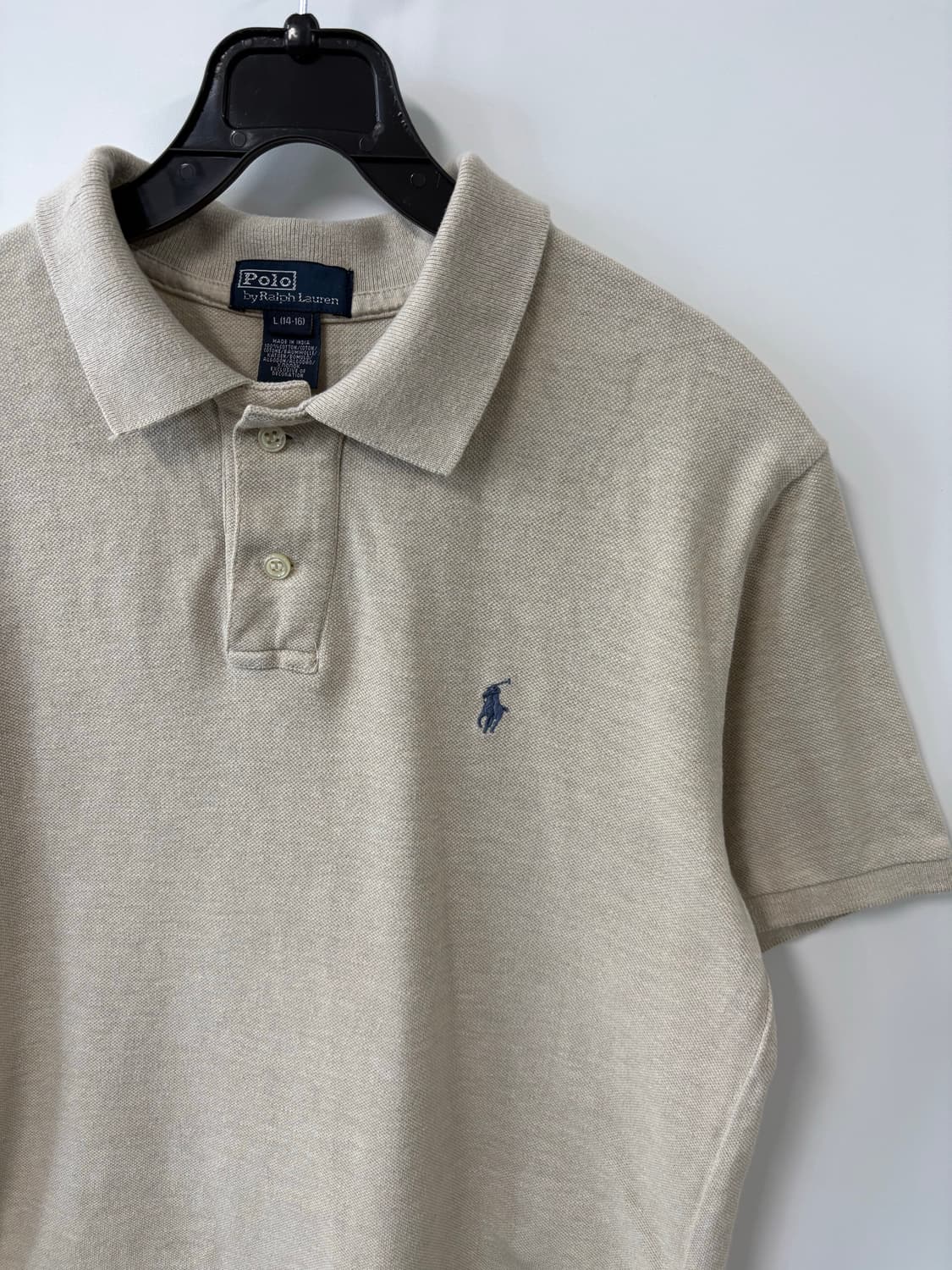 폴로 랄프로렌 베이지 PK 반팔 티셔츠 상품이미지3