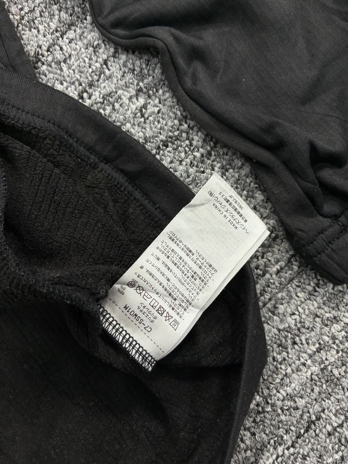 챔피온 제펜 블랙 골드 트랙탑 져지 L 상품이미지7