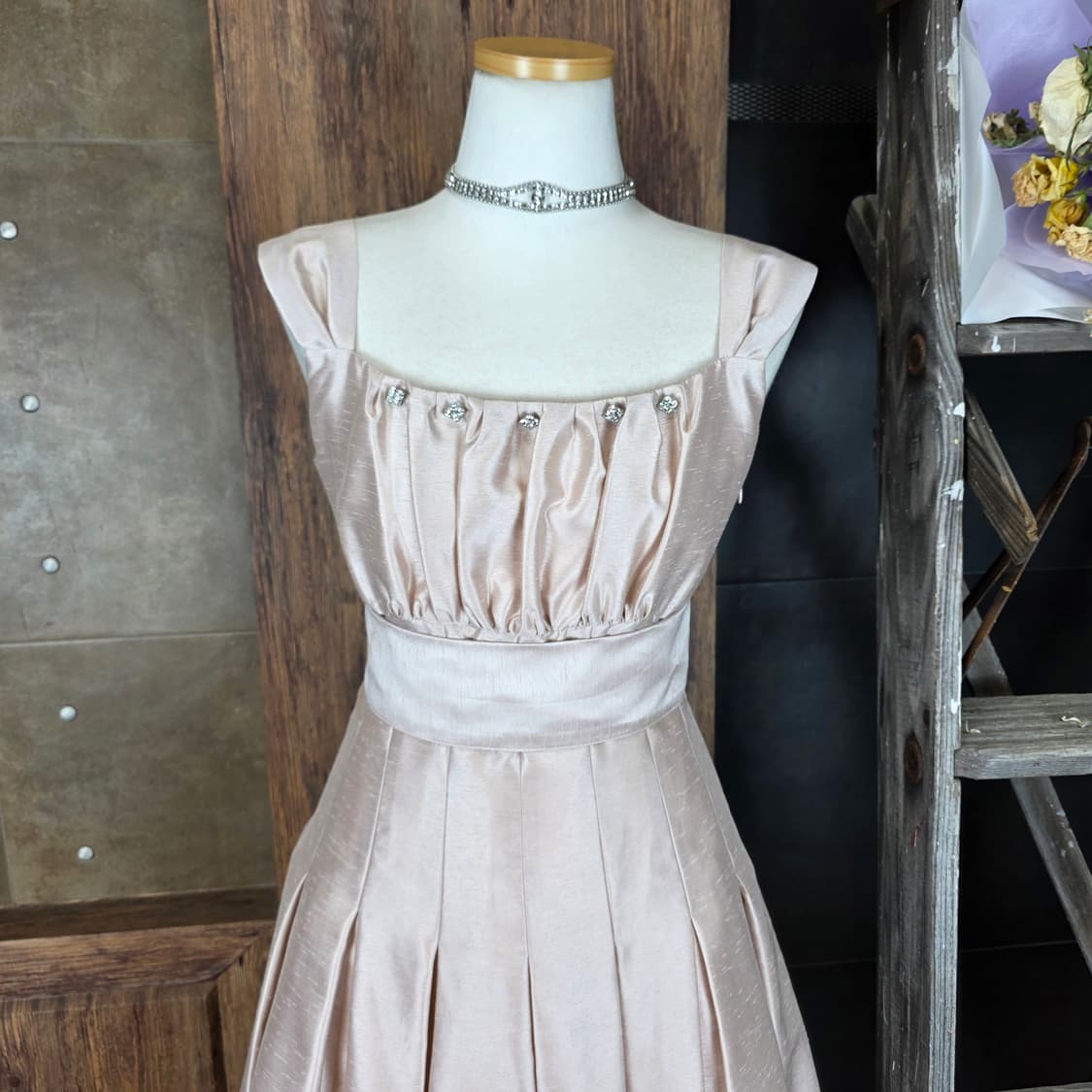 핑크 블러쉬 모먼트 원피스 상품이미지2