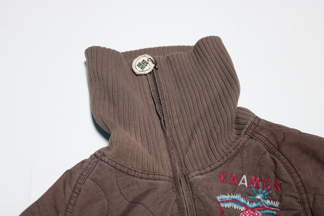 디젤 목폴라 퀼팅자켓 상품이미지3