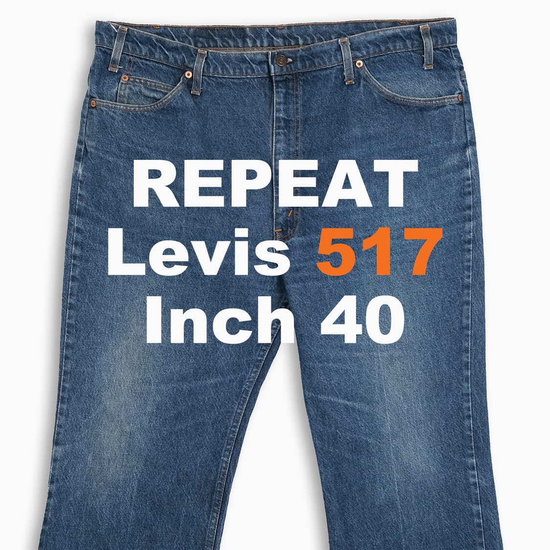 리바이스 517 오렌지탭 진청 90s USA 40인치 OR5174231 상품이미지1