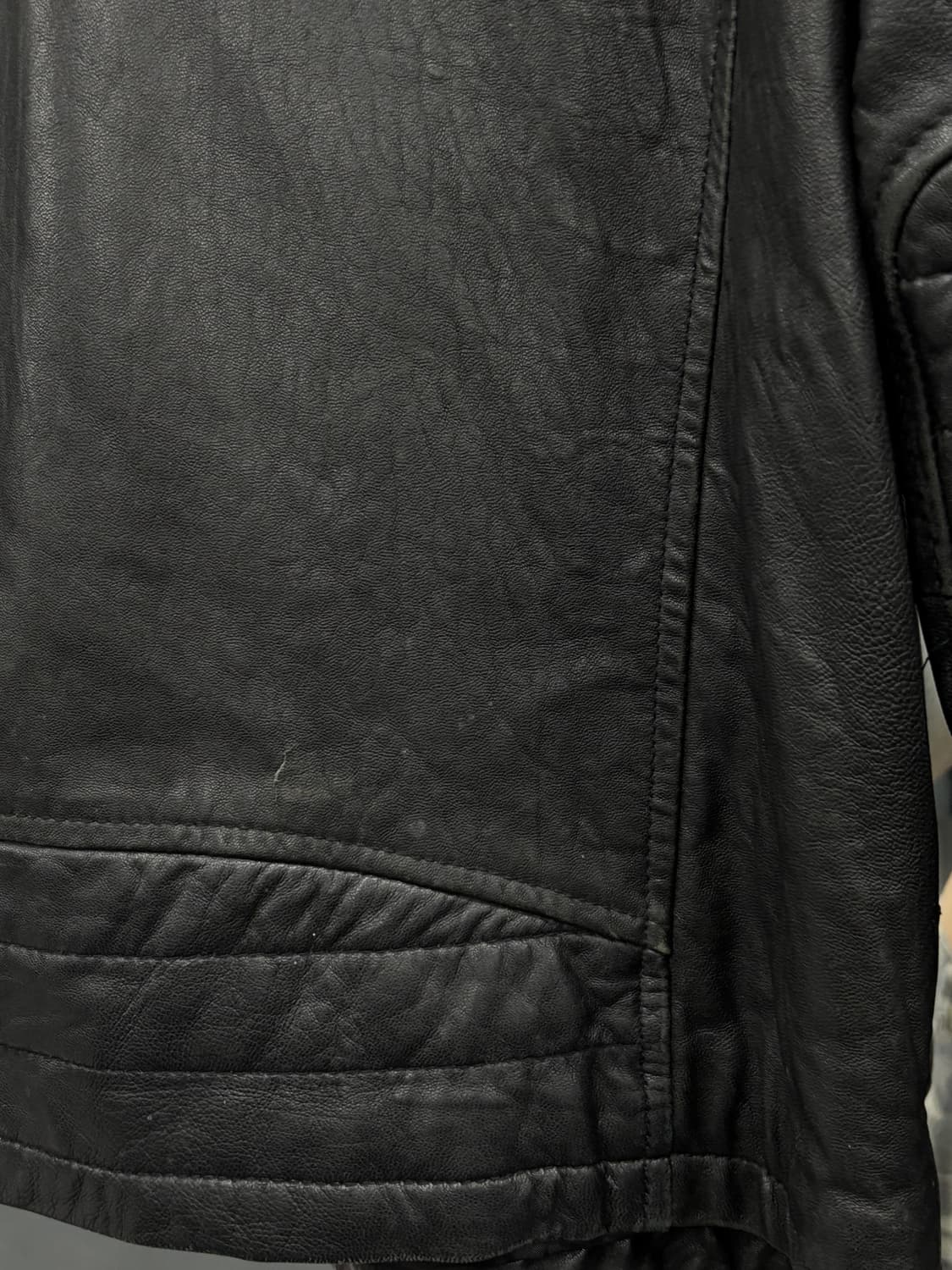 DKNY 레더 바이커 자켓 상품이미지9